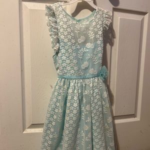 Blue Easter dress